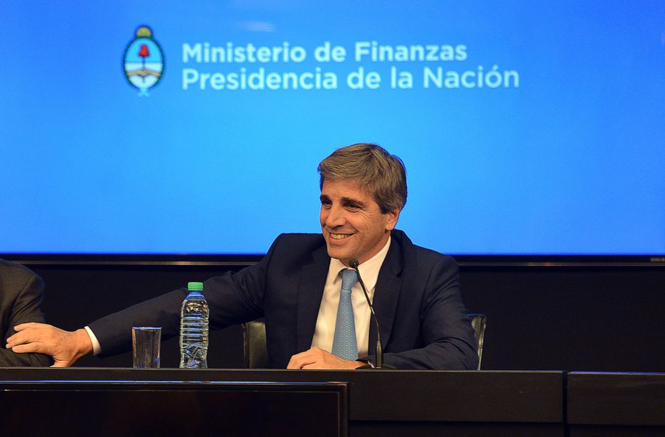 Luis Caputo durante el gobierno de Macri. Foto: Presidencia de la República Argentina