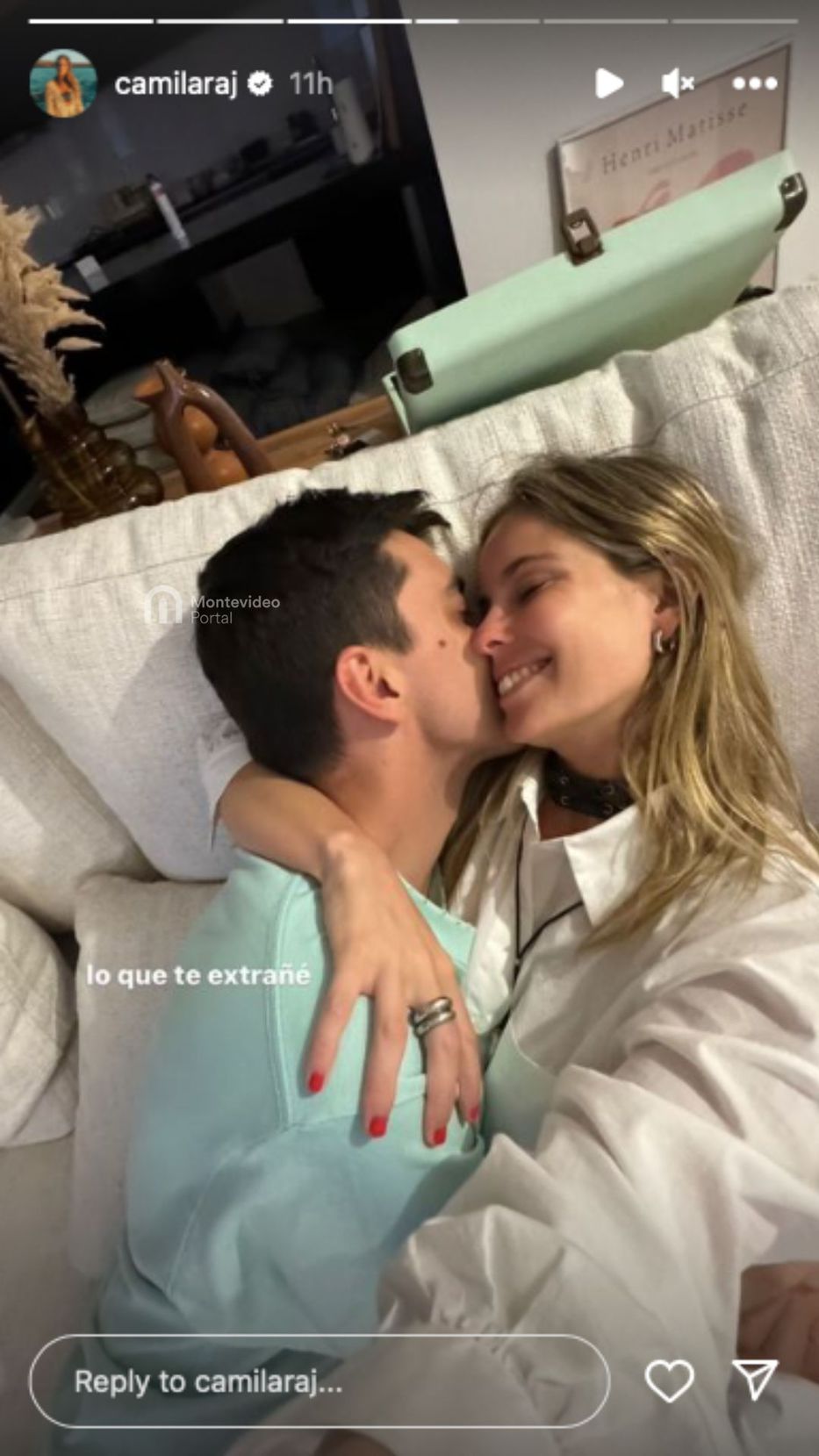 Foto: captura historias de Instagram / @camilaraj