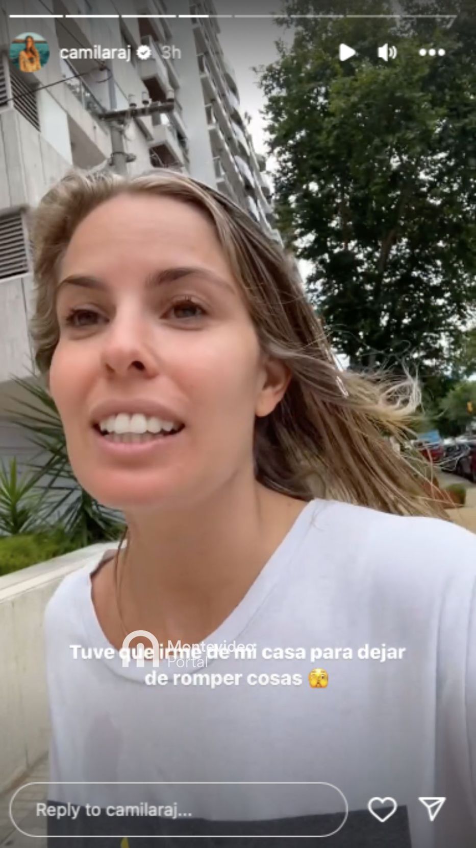 Foto: captura historias de Instagram / @camilaraj