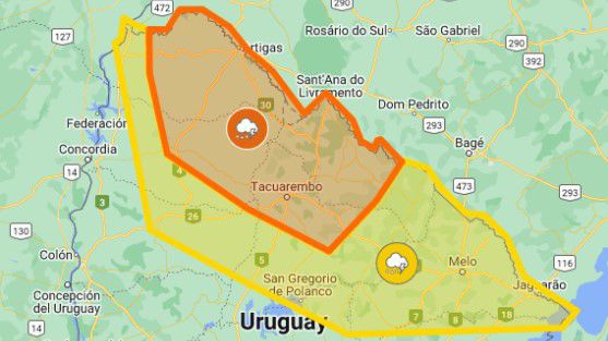 Tormentas: Alertas Naranja Y Amarilla De Inumet Cubren El Norte Y ...