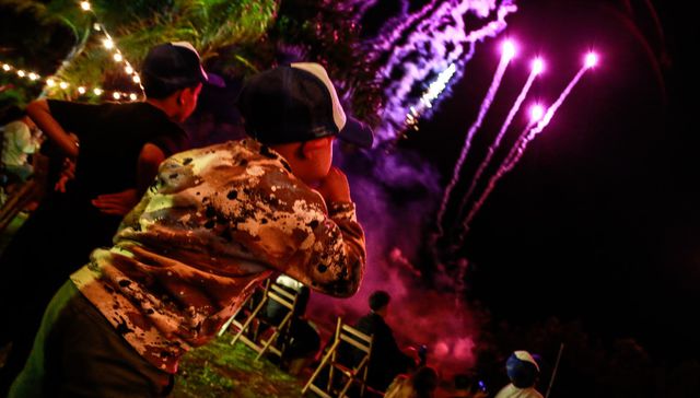 Montevideo fue sede del Festival de Fuegos Artificiales Inclusivos el 9 de diciembre