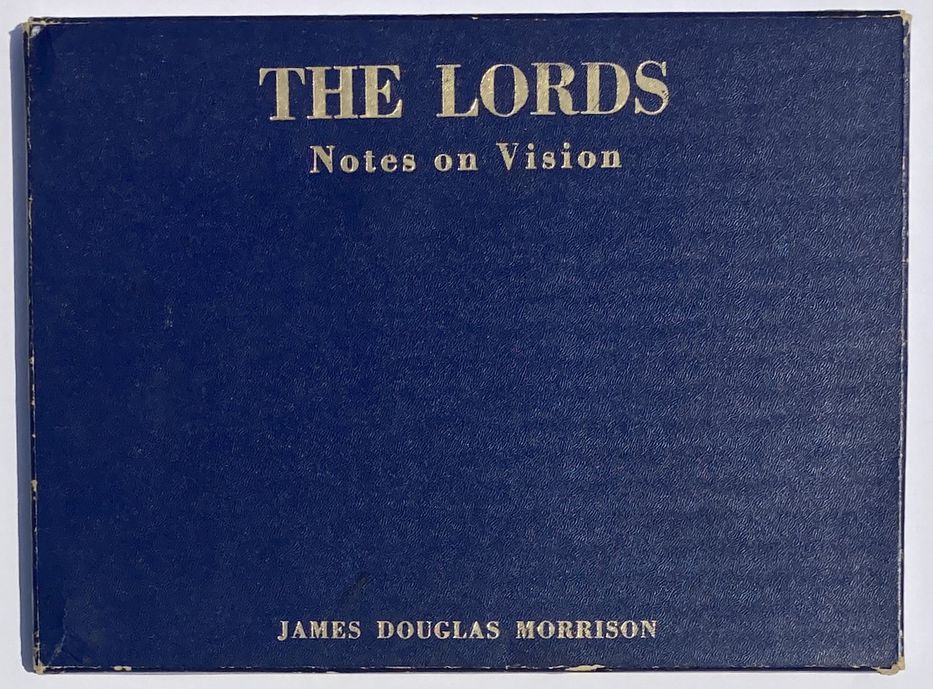 The Lords. Notes on Vision de Jim Morrison