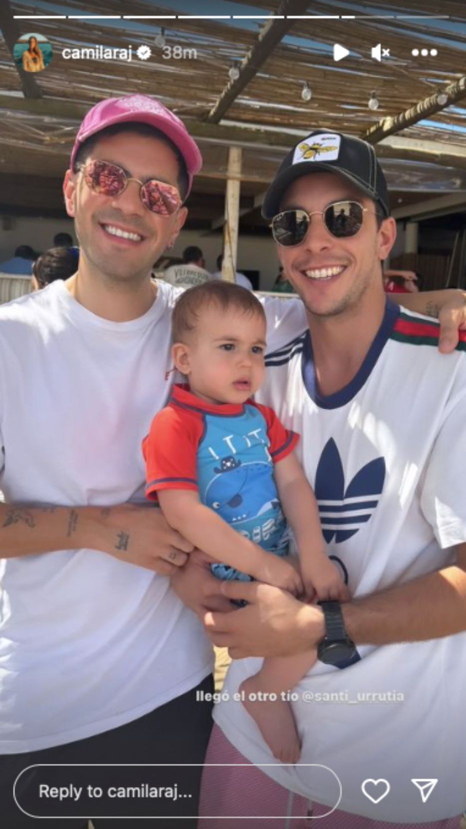 Foto: Historias de Instagram/ @camiraj