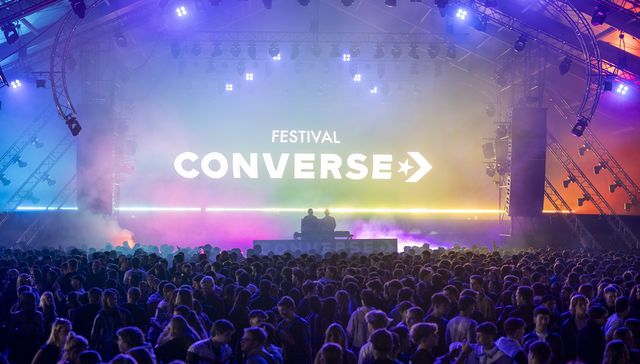 Se realizó el Festival Converse para despedir el 2023 y recibir al 2024