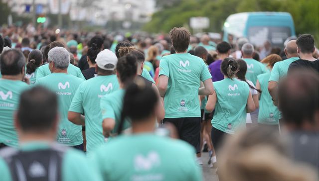 Movistar sigue de cerca al deporte: estuvo presente en la carrera San Fernando