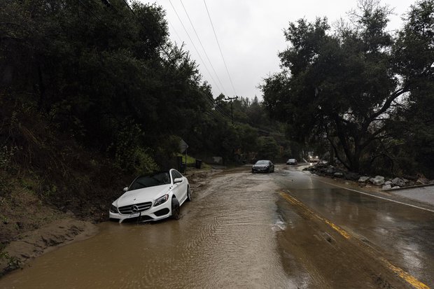 Una vez cada mil años: el registro histórico de lluvias en la ciudad de Los Ángeles