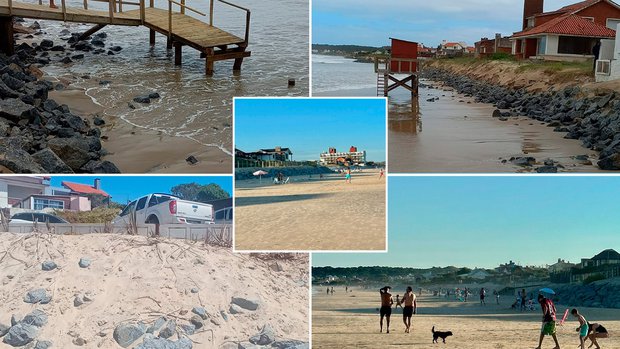 Demandan a la Intendencia de Rocha y a Ambiente por obra de enrocado en playa Costa Azul