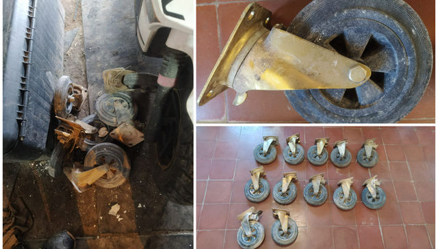 Las cosas ruedan mal