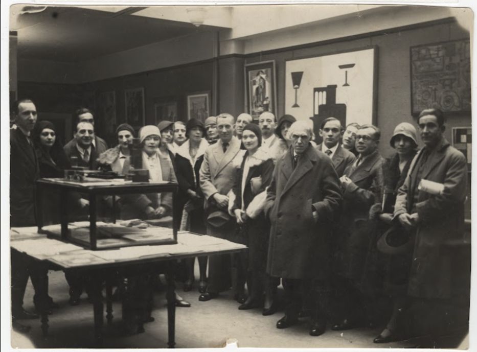 Exposición Circle et Carré en París, 1930 (cedida por el MACA)