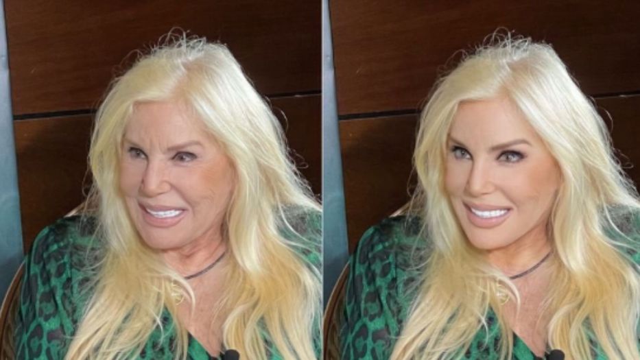 A sus 80 años, Susana compartió una imagen del antes y después con filtros
