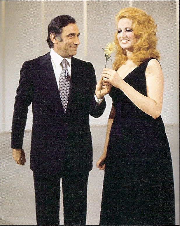 Mina con Alberto Lupo, 1972