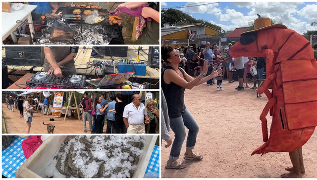 La mar estaba serena