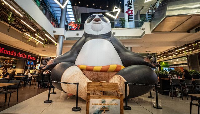 Kung Fu Panda 4 llegó a Nuevocentro Shopping y lo celebró a lo grande en la Avant Premiere