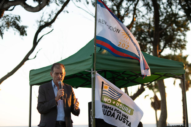 Cabildo Abierto anunció que reunió firmas necesarias para plebiscito por “una deuda justa”