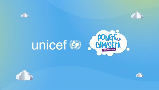 Unicef lanzó su campaña anual “Ponete la camiseta por la infancia”