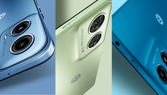 Llegan a Uruguay los nuevos modelos de moto g:  moto g34 5G, moto g24 y moto g04