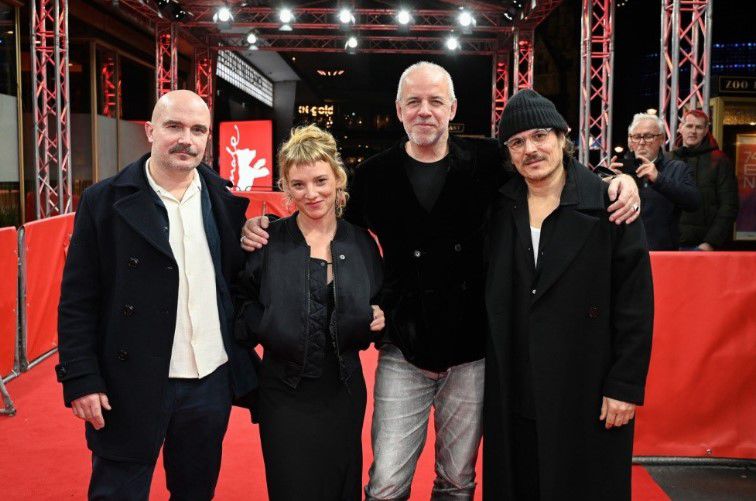 Jérémy Clapin (director), Megan Northam (actriz), Marc du Pontavice (productor) y Dan Levy (composit