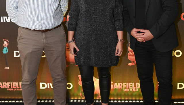 Divino fue organizador de la avant premier de “Garfield: Fuera de casa”