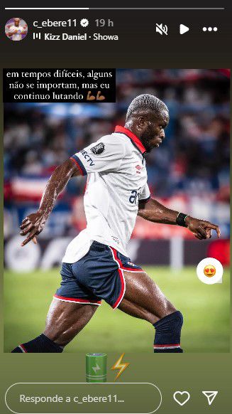 Foto: captura historias de Instagram / @c_ebere11