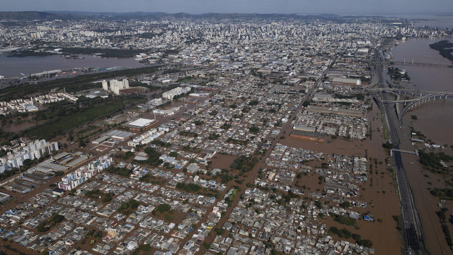 Porto Alegre, capital de Rio Grande do Sul. Foto: Isaac Fontana / EFE