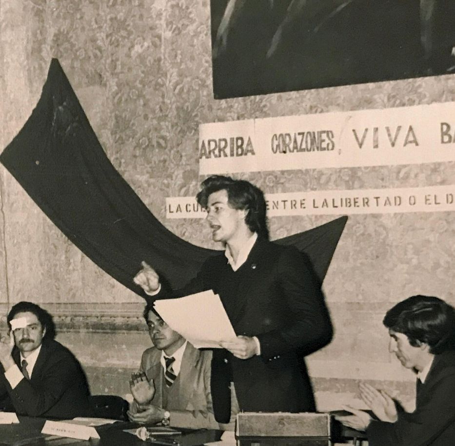 Primer discurso en Paysandú, noviembre 1980.