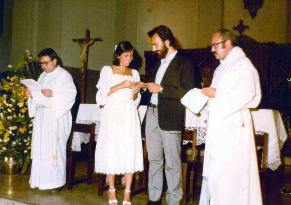 Casamiento de Pablo Mieres y Rossana. Foto: cedida a Montevideo Portal