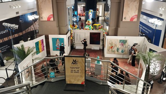 Arte en exposición: Punta Carretas Shopping y Casadeco presentaron Montevideo Art
