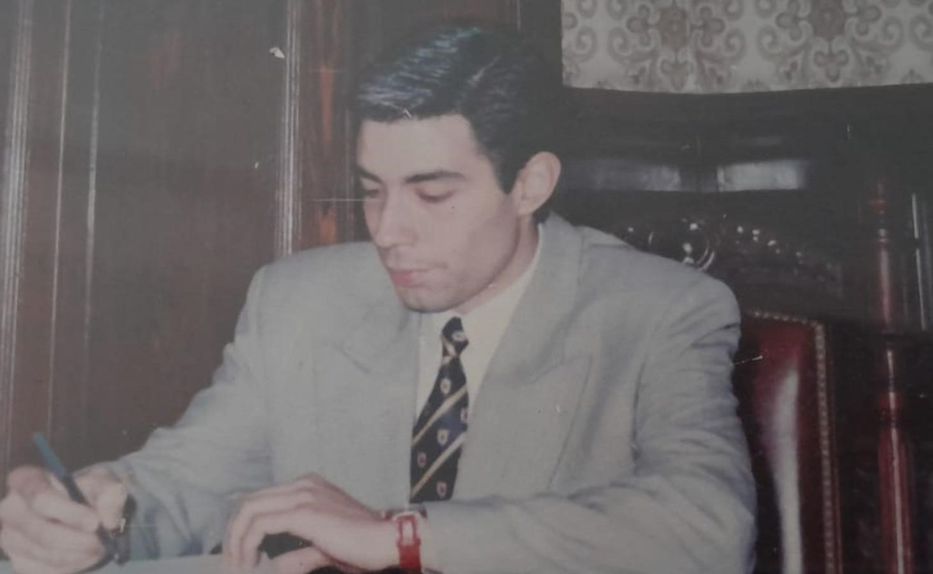 Silva jurando como abogado ante la Suprema Corte de Justicia en 1996. - Foto: Gentileza Robert Silva