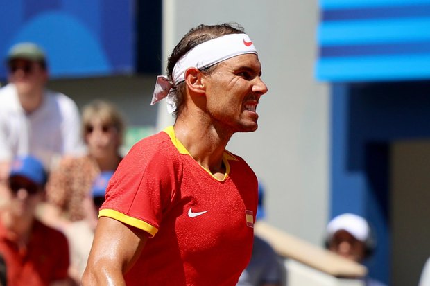 Nadal en París 2024, sus últimos Juegos Olímpicos. Foto: Pablo Elenter / FutbolUy