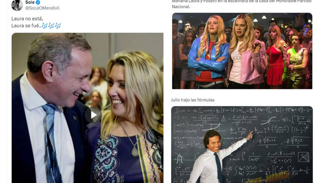 La agarraron de candidata