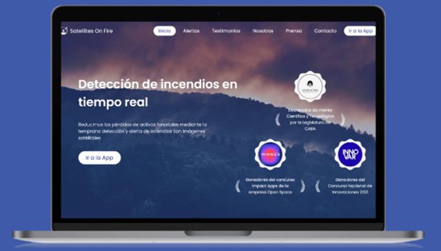 La app que superó a la NASA en alertas de prevención de incendios estará en Campus Party