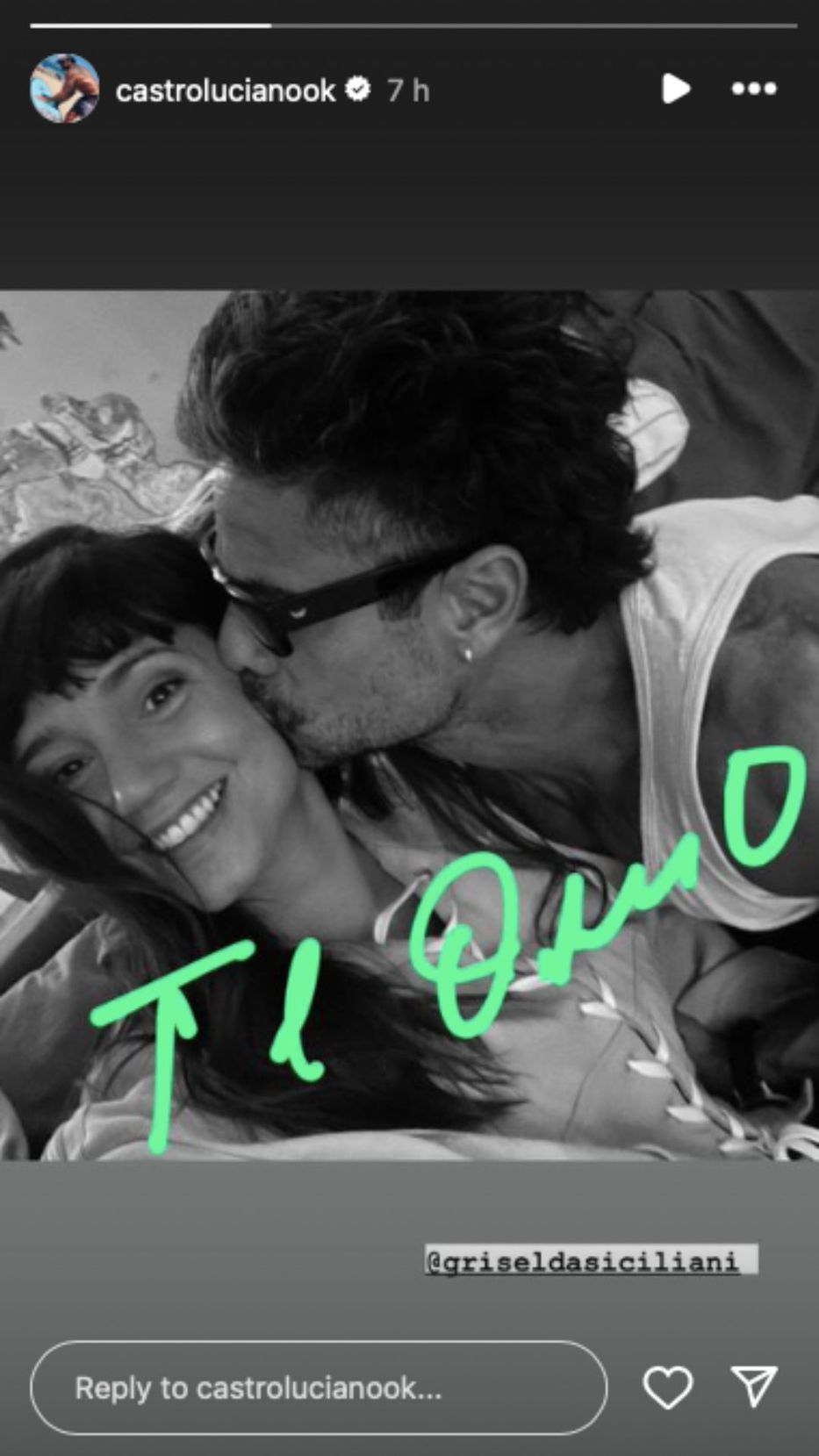 Foto: Historias de Instagram/ @castrolucianook