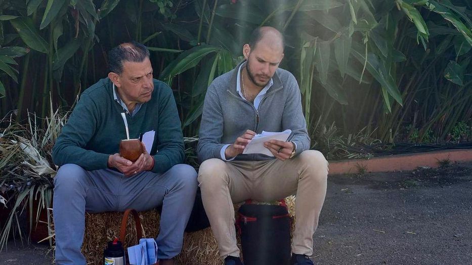 Joaquín y Daniel Deleón. Foto: cedida a Montevideo Portal