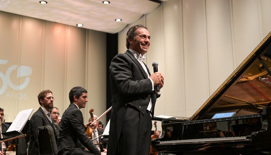 Director de orquesta José María Moreno. Foto: cedida a Montevideo Portal