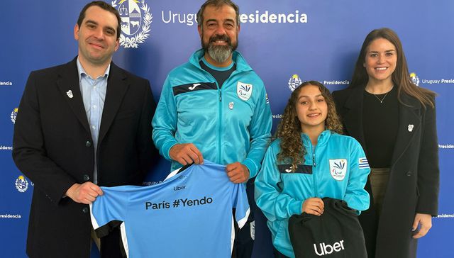 Uber apoya y saluda a los paratletas uruguayos que competirán este año en Francia