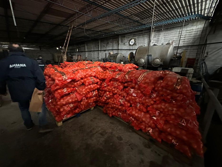 Mercadería incautada. Foto: cedida a Montevideo Portal