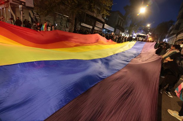 Marcha de la Diversidad 2024. Foto: Gastón Britos / FocoUy