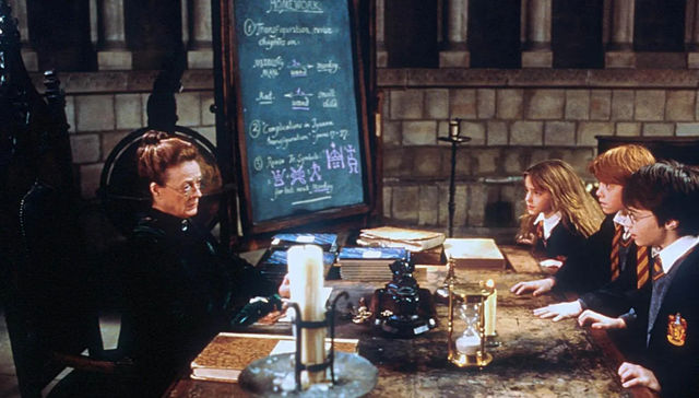 Con las varitas al aire