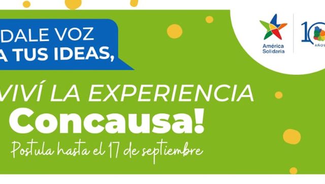 América Solidaria llama a adolescentes a participar de su programa educativo “Concausa”