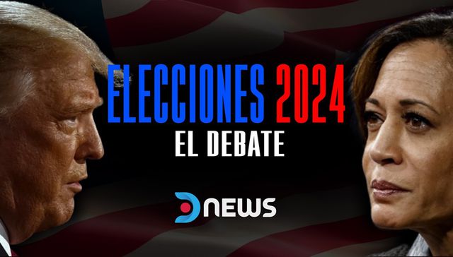 El debate presidencial entre Kamala Harris y Donald Trump seguilo en vivo por DNews