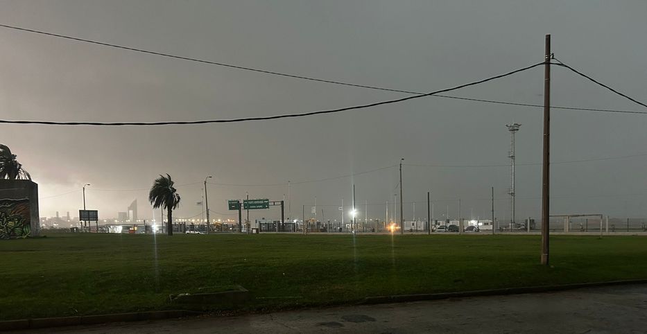 Tormenta en Montevideo. Foto: Montevideo Portal