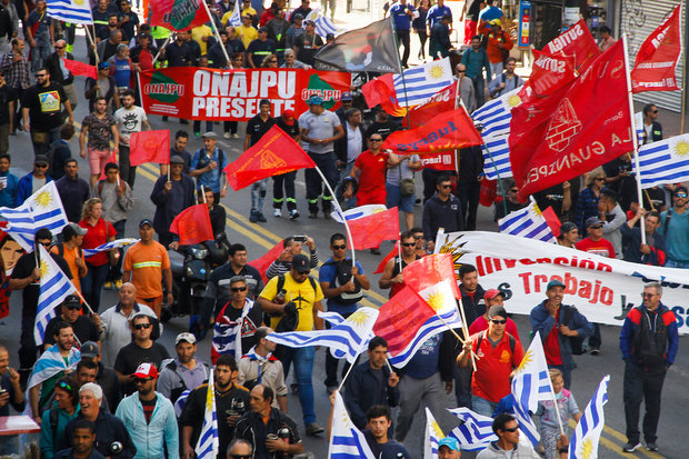 Movilización del Pit-Cnt. Foto: archivo / Foto: Gastón Britos / FocoUy