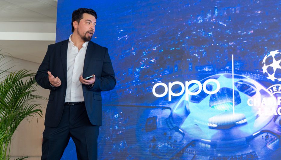 Justin Burke, director comercial de OPPO Uruguay. Foto: Javier Noceti