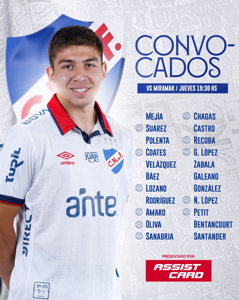 Foto: @Nacional