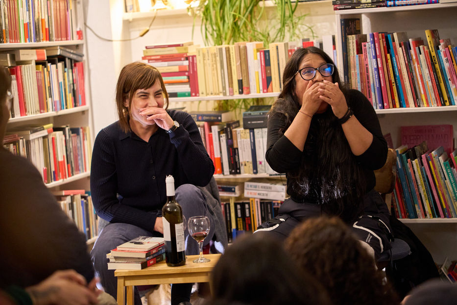 Ana S. Pareja y Gabriela Wiener. Foto: Pablo Hassmann