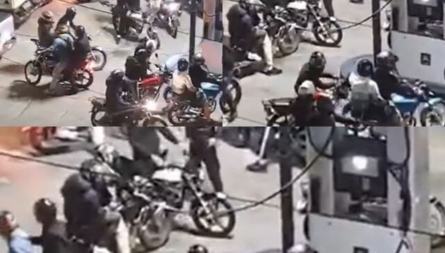 Ella imputó a jóvenes motorizados