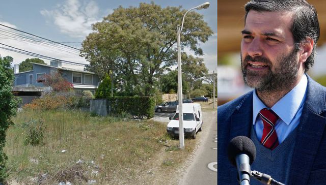 En el lugar indicado