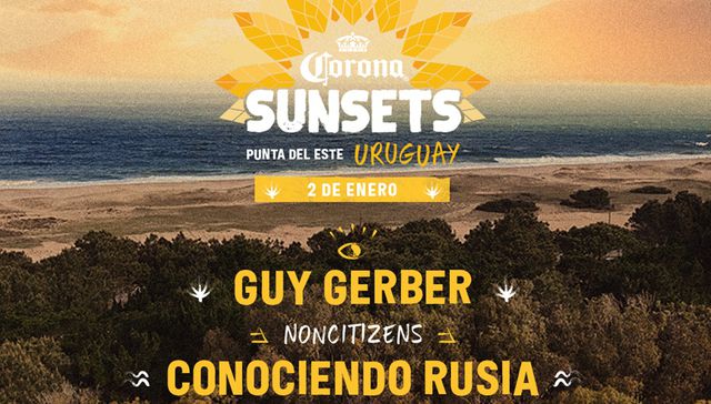 Corona brilla en Punta del Este con un Sunset Session en plena naturaleza