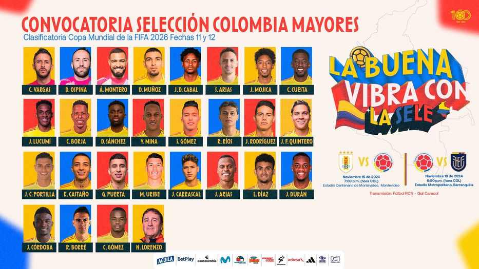 Foto: @FCFSeleccionCol