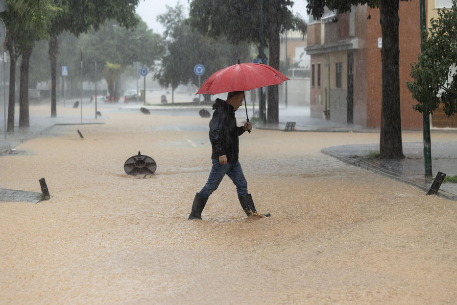 Cae agua